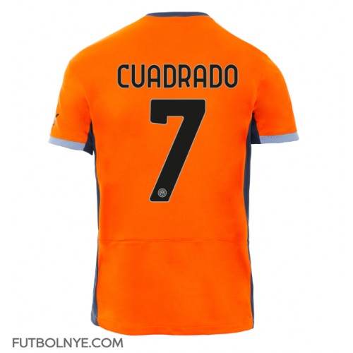 Camiseta Inter Milan Juan Cuadrado #7 Tercera Equipación 2023-24 manga corta